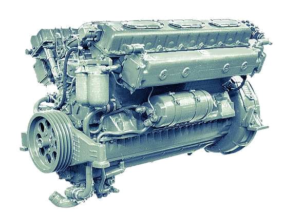 Двигатель дизельный 1Д12